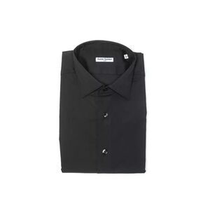 Robert Friedman Grey Cotton Men Men's Shirt